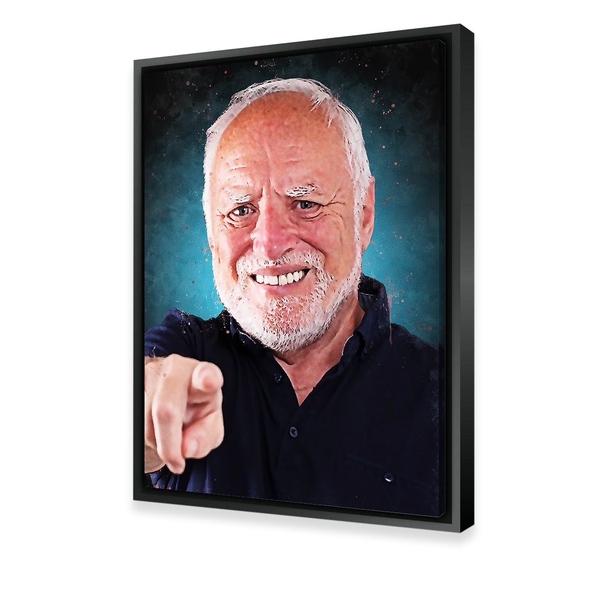 Hide The Pain Harold Wall Art