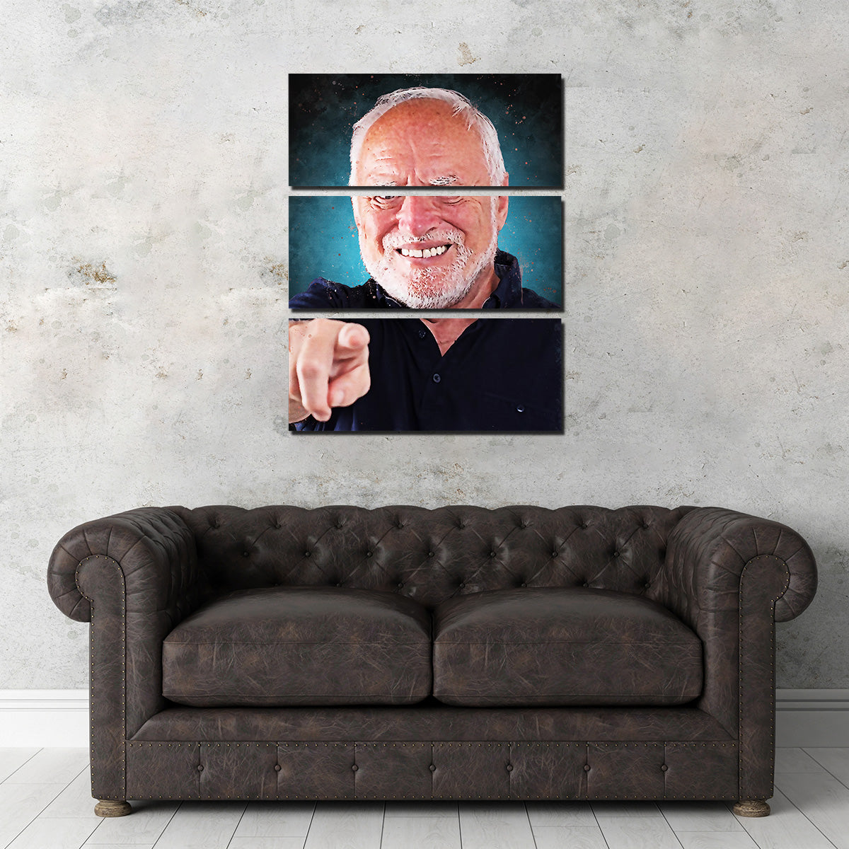 Hide The Pain Harold Wall Art
