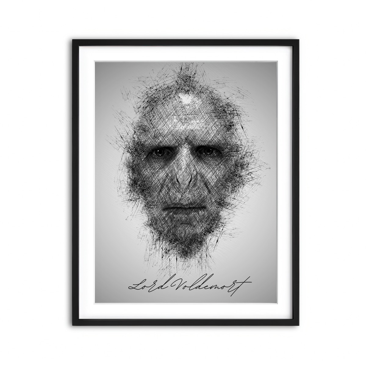 Framed Print 3x4 Black