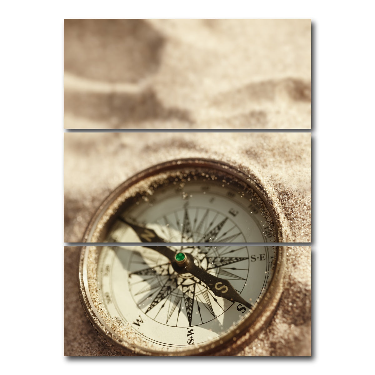 AUTO-MOCKUP WHITE | Lost Compass | 3 Piece | Gallery Wrap Canvas | group=8x18_stacked
