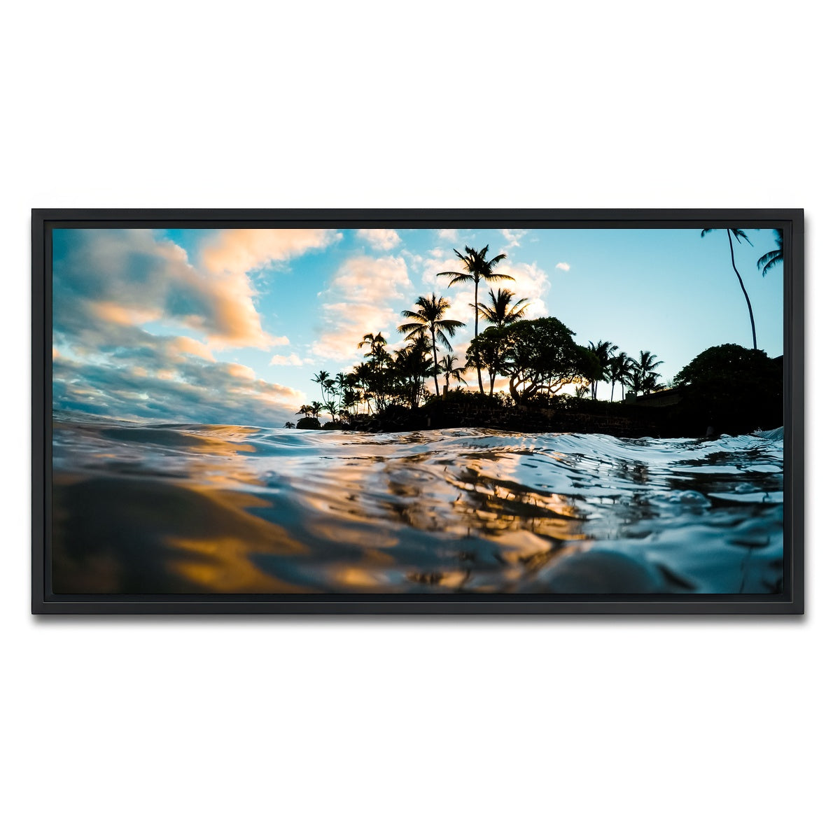 AUTO-MOCKUP WHITE | Lost at Sea | 1 Piece | Black Framed Canvas | group=2x1