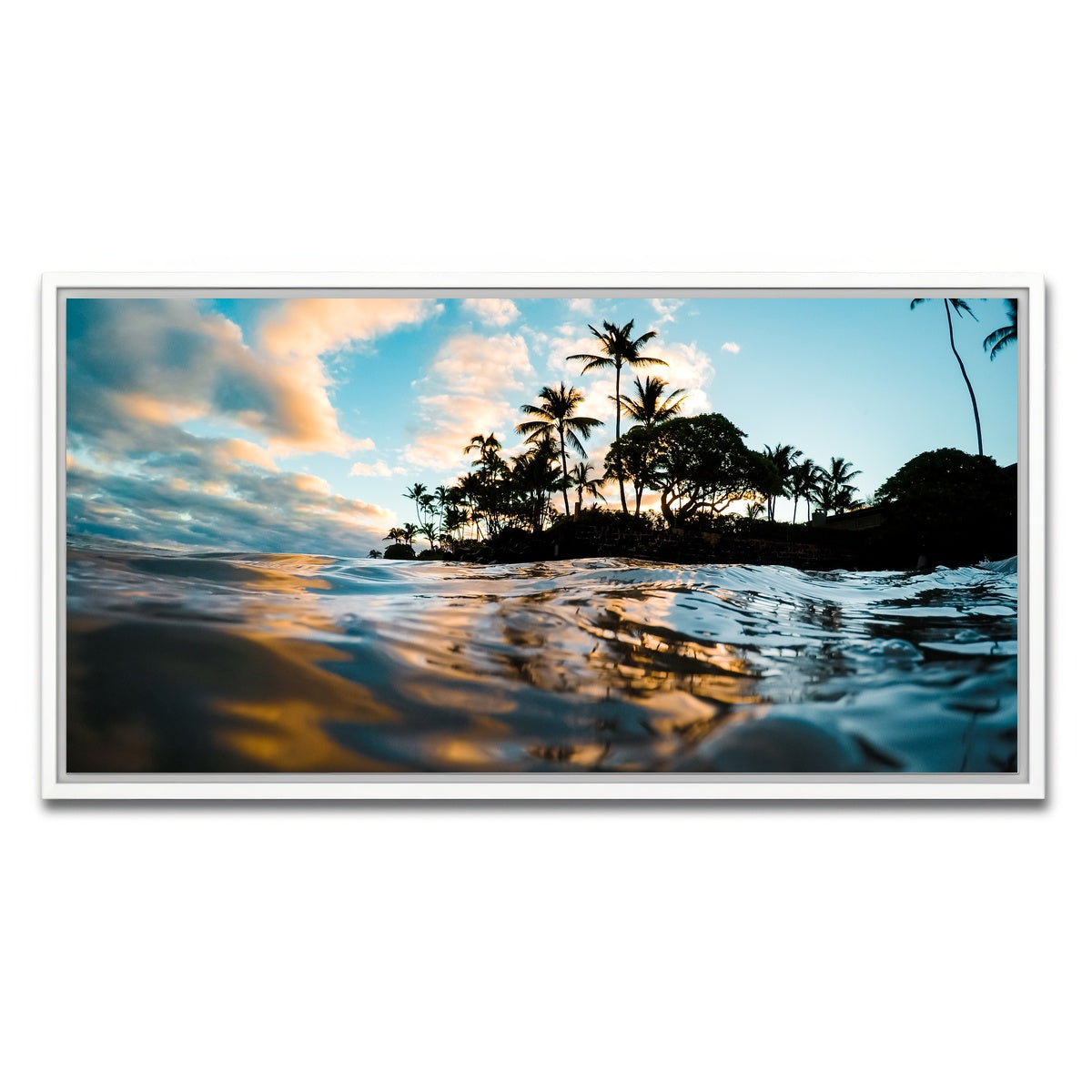 AUTO-MOCKUP WHITE | Lost at Sea | 1 Piece | White Framed Canvas | group=2x1