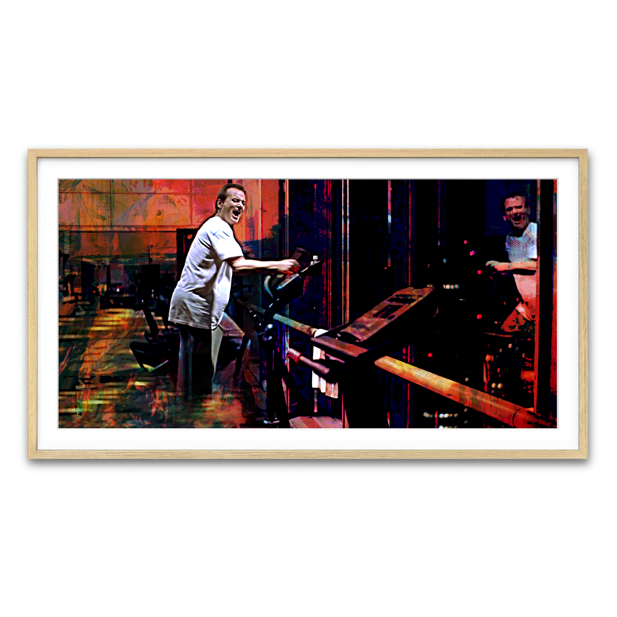 Framed Print 2x1 Natural