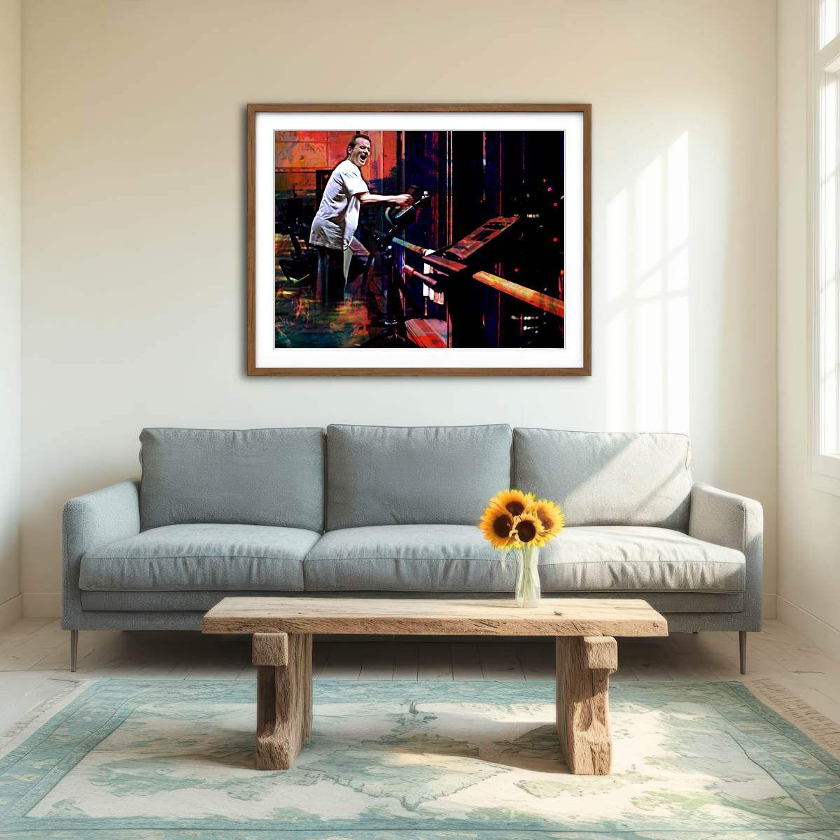 AUTO-MOCKUP ROOM | Lost in Translation Elliptical Wall Art