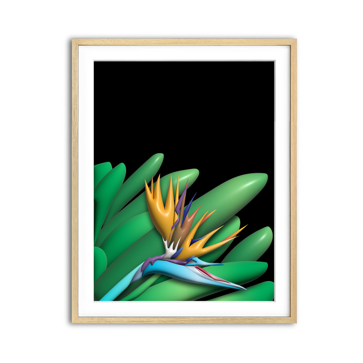 Framed Print 3x4 Natural