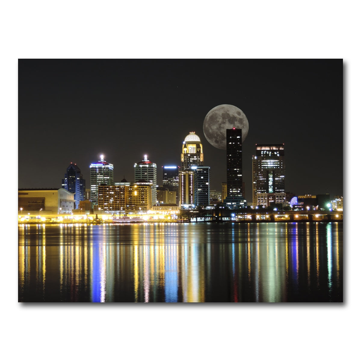 AUTO-MOCKUP WHITE | Louisville Skyline | 1 Piece | Gallery Wrap Canvas | group=4x3
