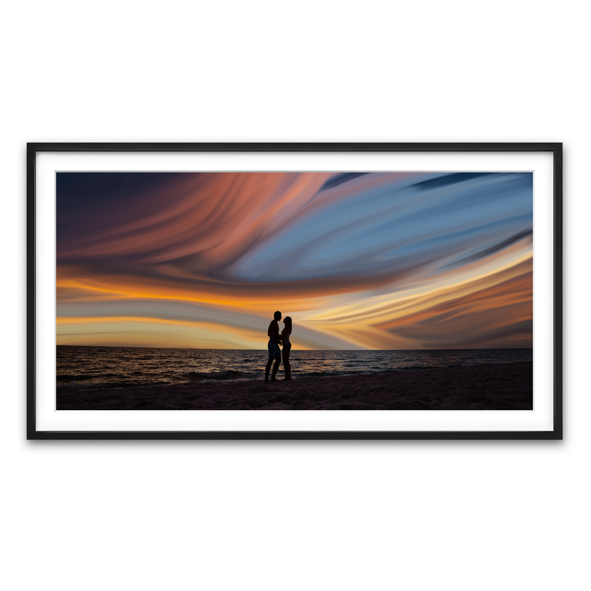 Framed Print 2x1 Black