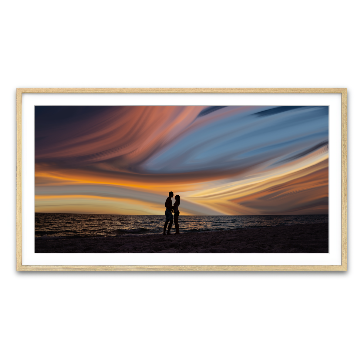 Framed Print 2x1 Natural