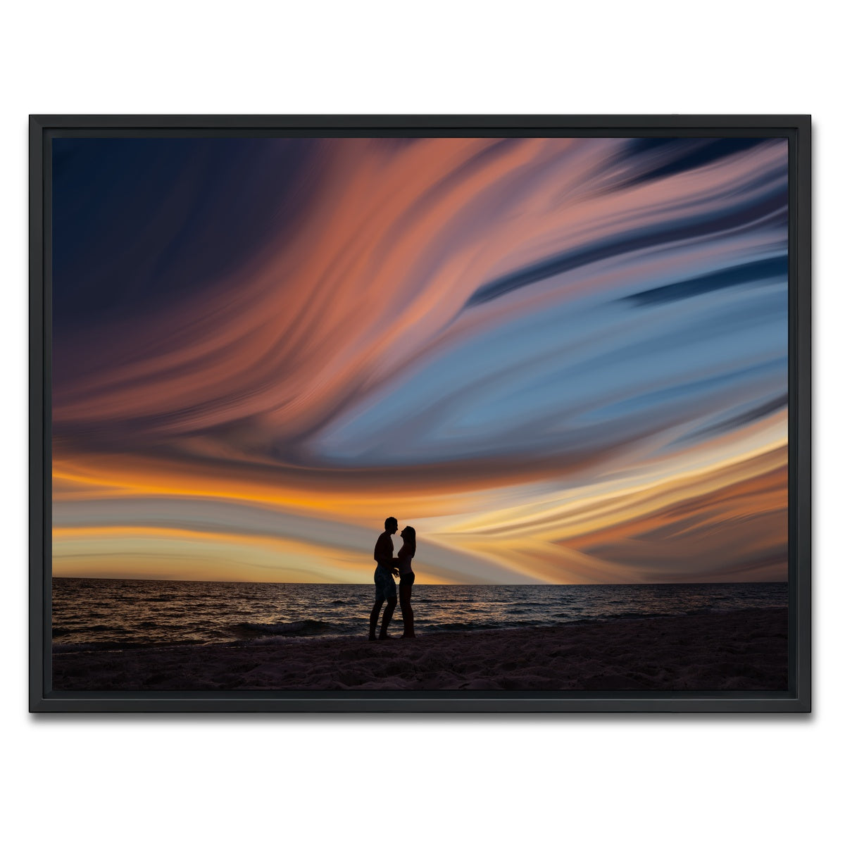 AUTO-MOCKUP WHITE | Love In the Air | 1 Piece | Black Framed Canvas | group=4x3
