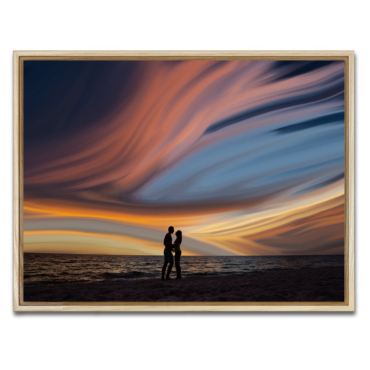 AUTO-MOCKUP WHITE | Love In the Air | 1 Piece | Natural Framed Canvas | group=4x3