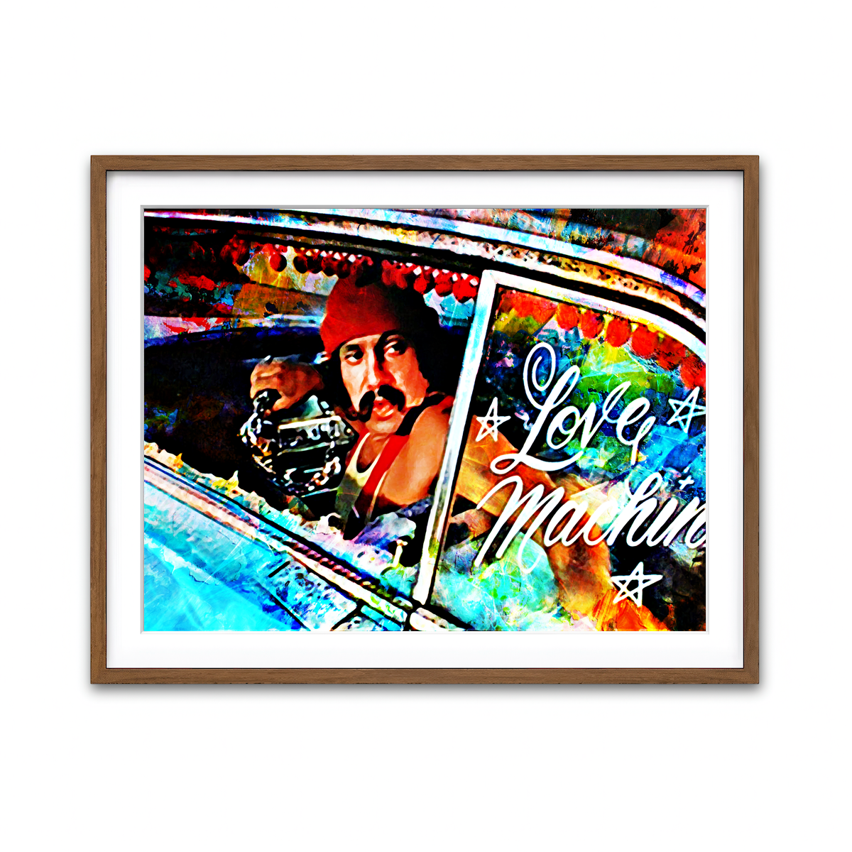 Framed Print 4x3 Walnut