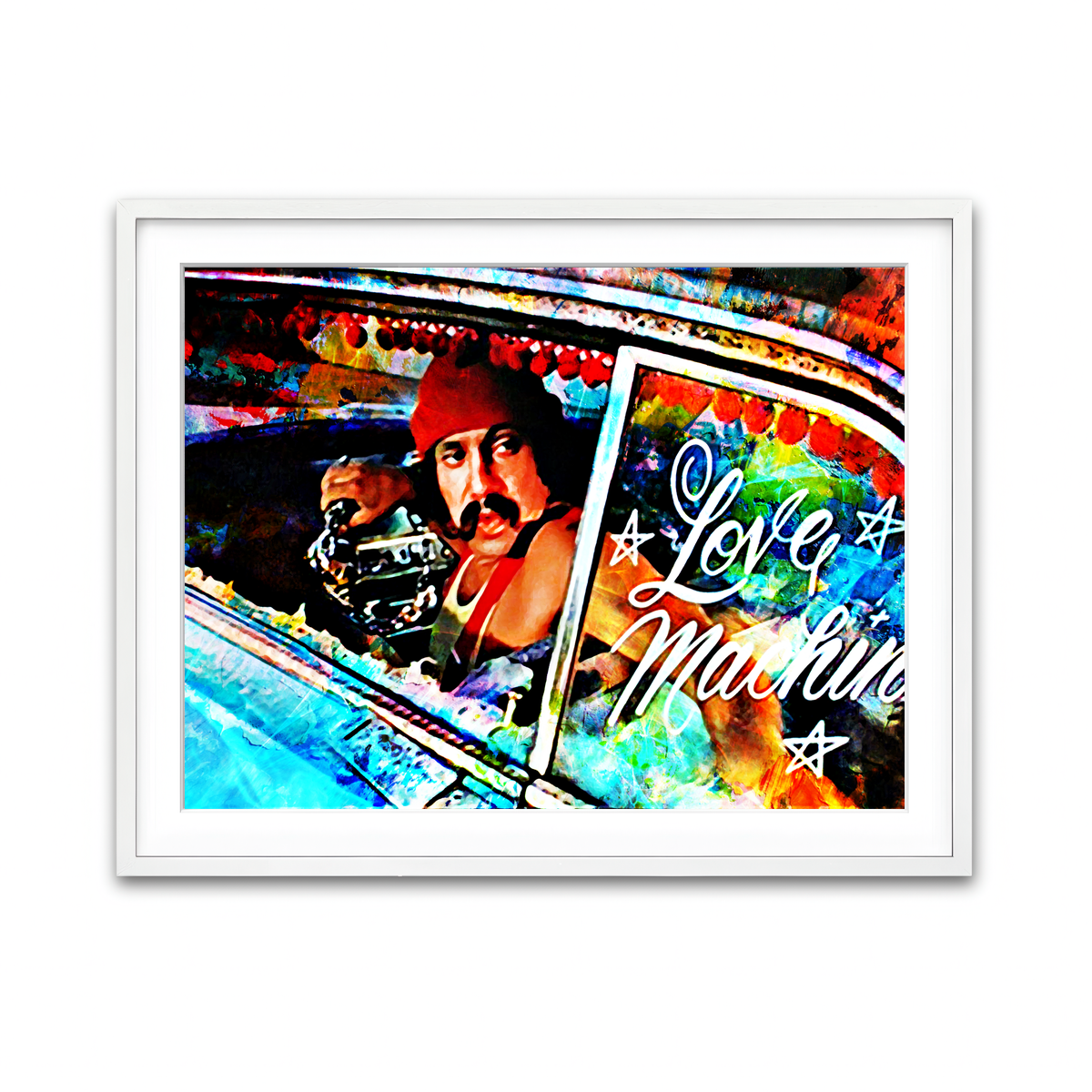 Framed Print 4x3 White