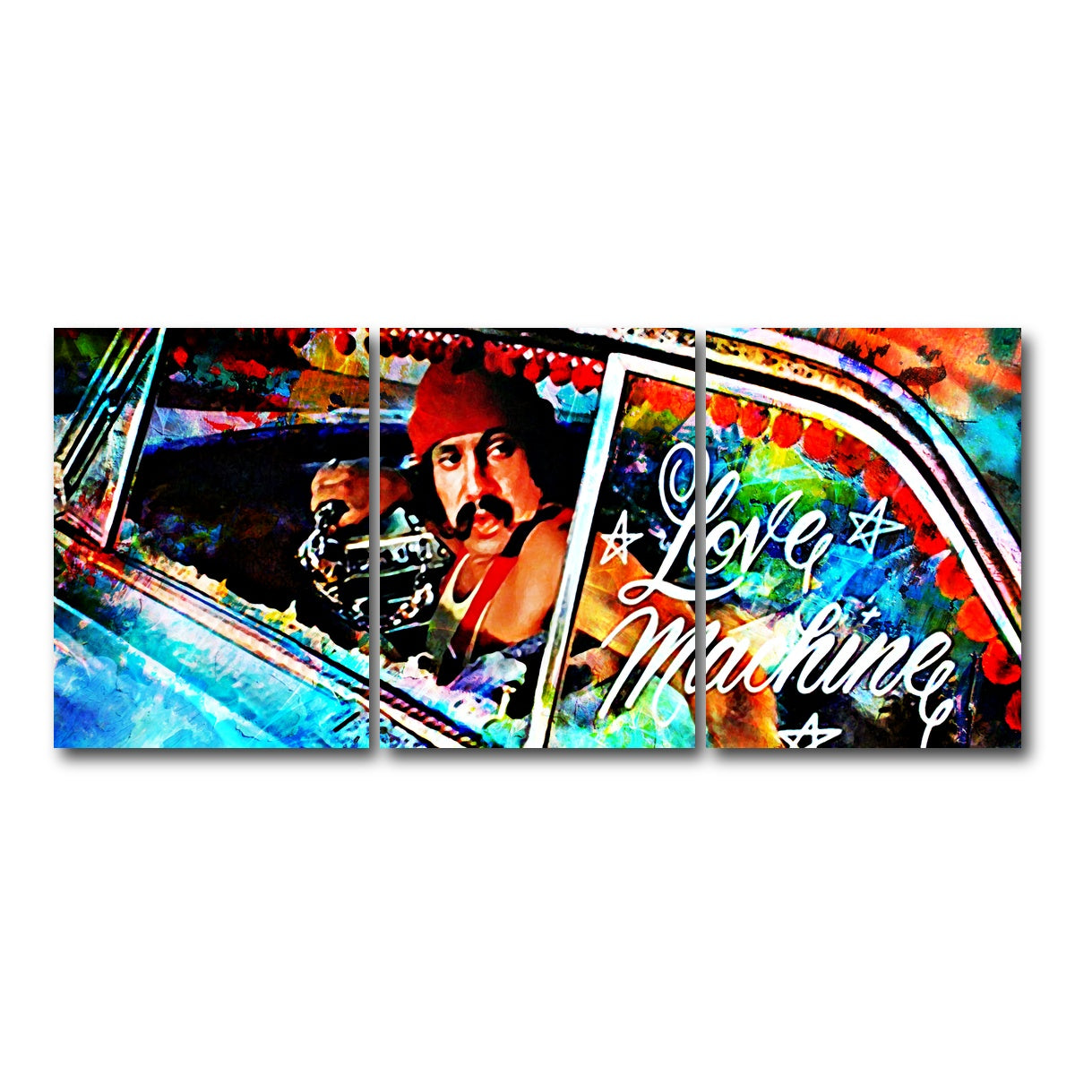 AUTO-MOCKUP WHITE | Love Machine | 3 Piece | Gallery Wrap Canvas | group=18x24