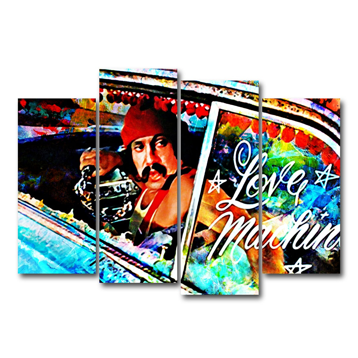 AUTO-MOCKUP WHITE | Love Machine | 4 Piece | Gallery Wrap Canvas | group=4_normal