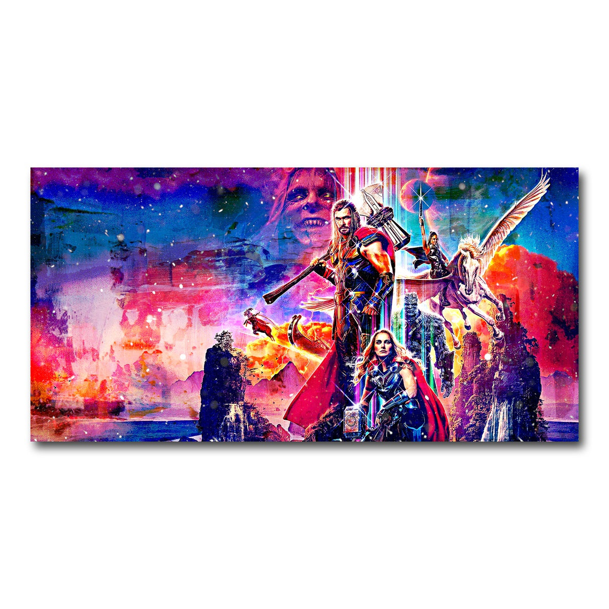 AUTO-MOCKUP WHITE | Love and Thunder | 1 Piece | Gallery Wrap Canvas | group=2x1