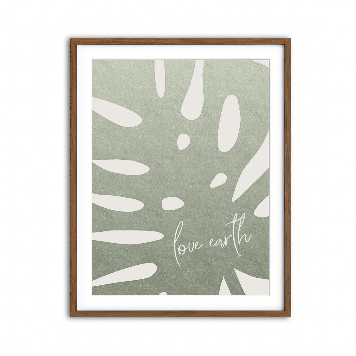 Framed Print 3x4 Walnut