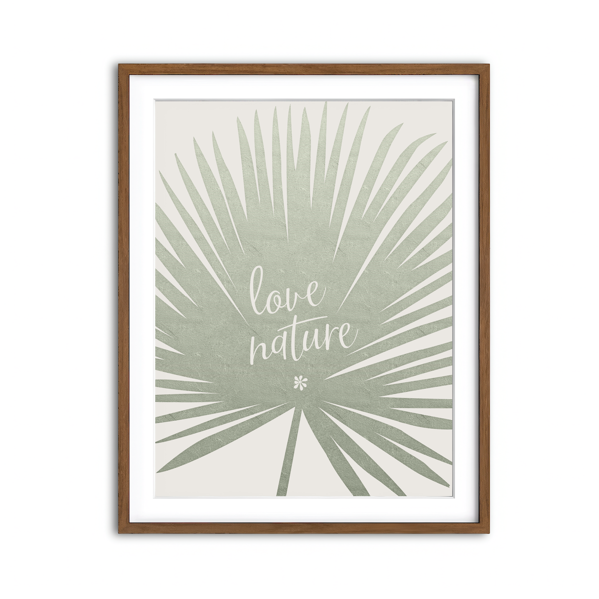 Framed Print 3x4 Walnut