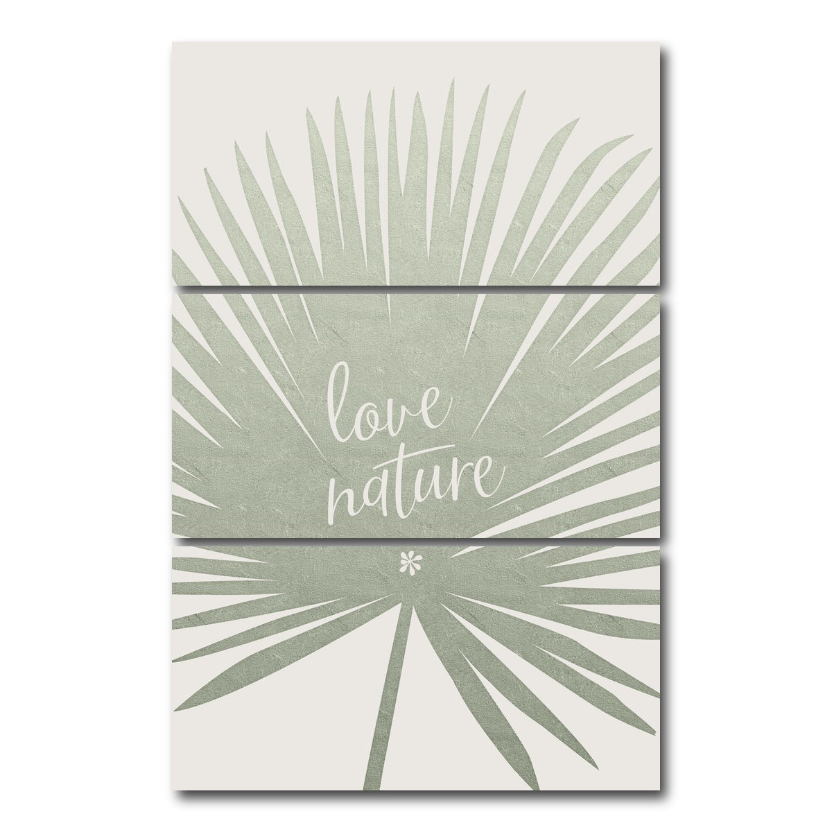 AUTO-MOCKUP WHITE | Love nature | 3 Piece | Gallery Wrap Canvas | group=12x24_stacked