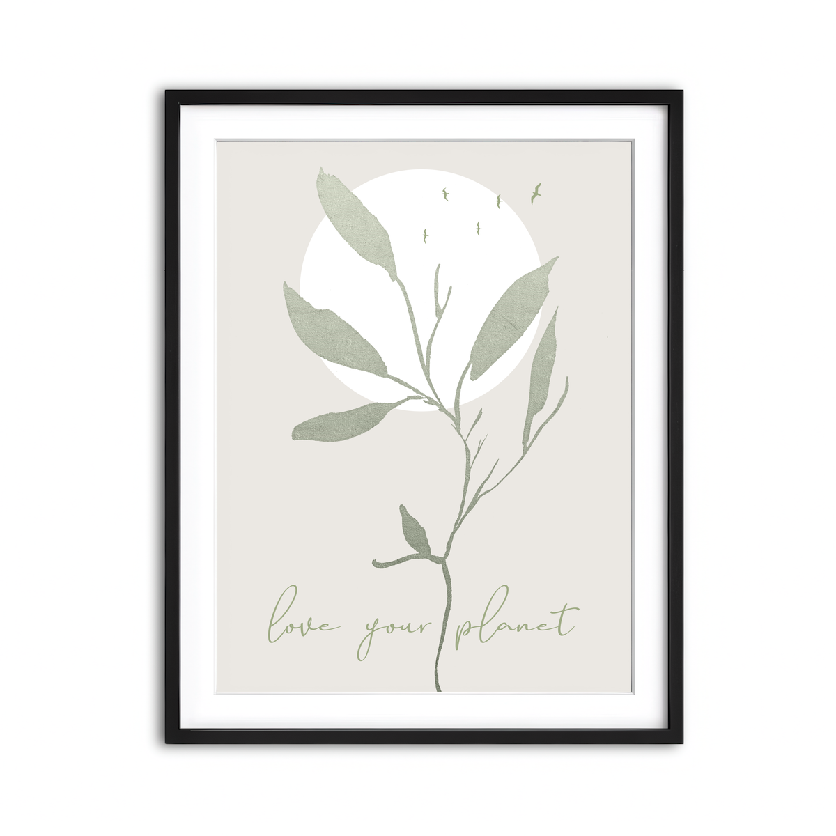 Framed Print 3x4 Black