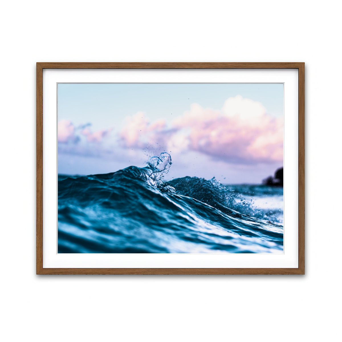 Framed Print 4x3 Walnut