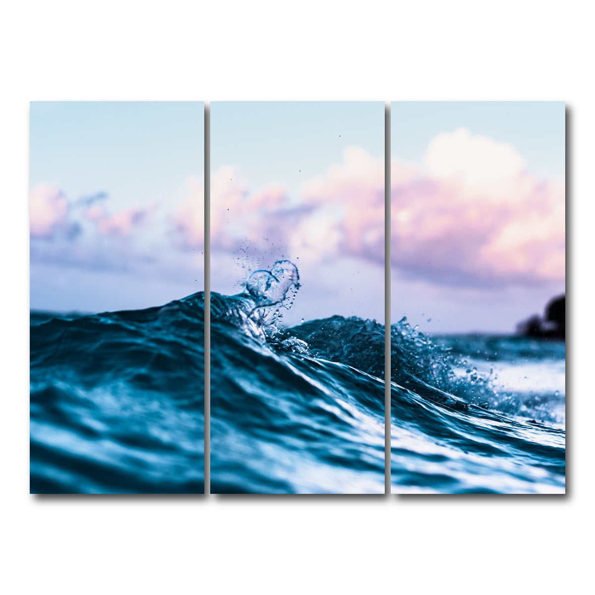 AUTO-MOCKUP WHITE | Loved | 3 Piece | Gallery Wrap Canvas | group=8x18