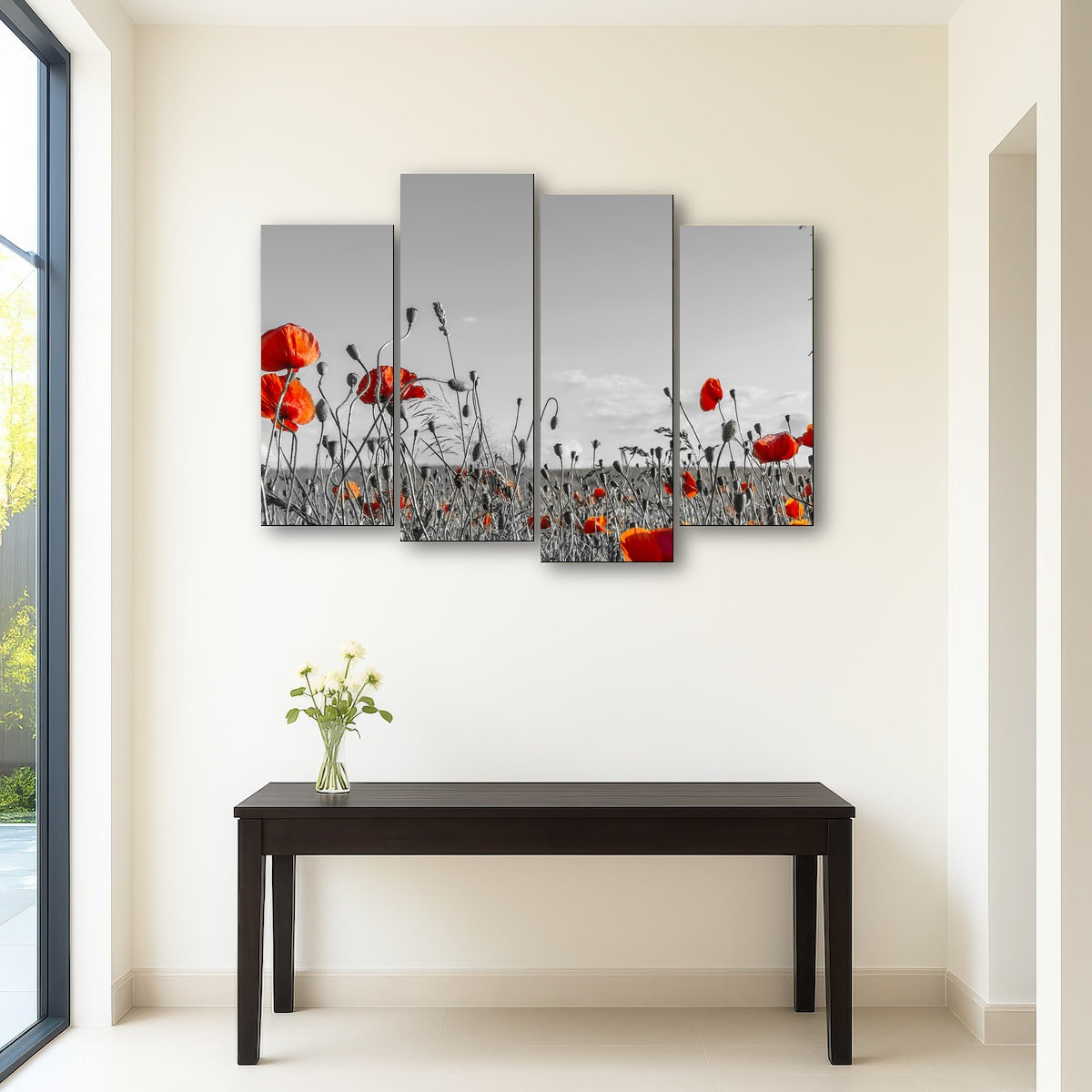 AUTO-MOCKUP ROOM | Lovely Poppy Field