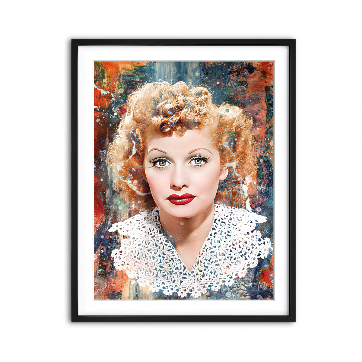 Framed Print 3x4 Black