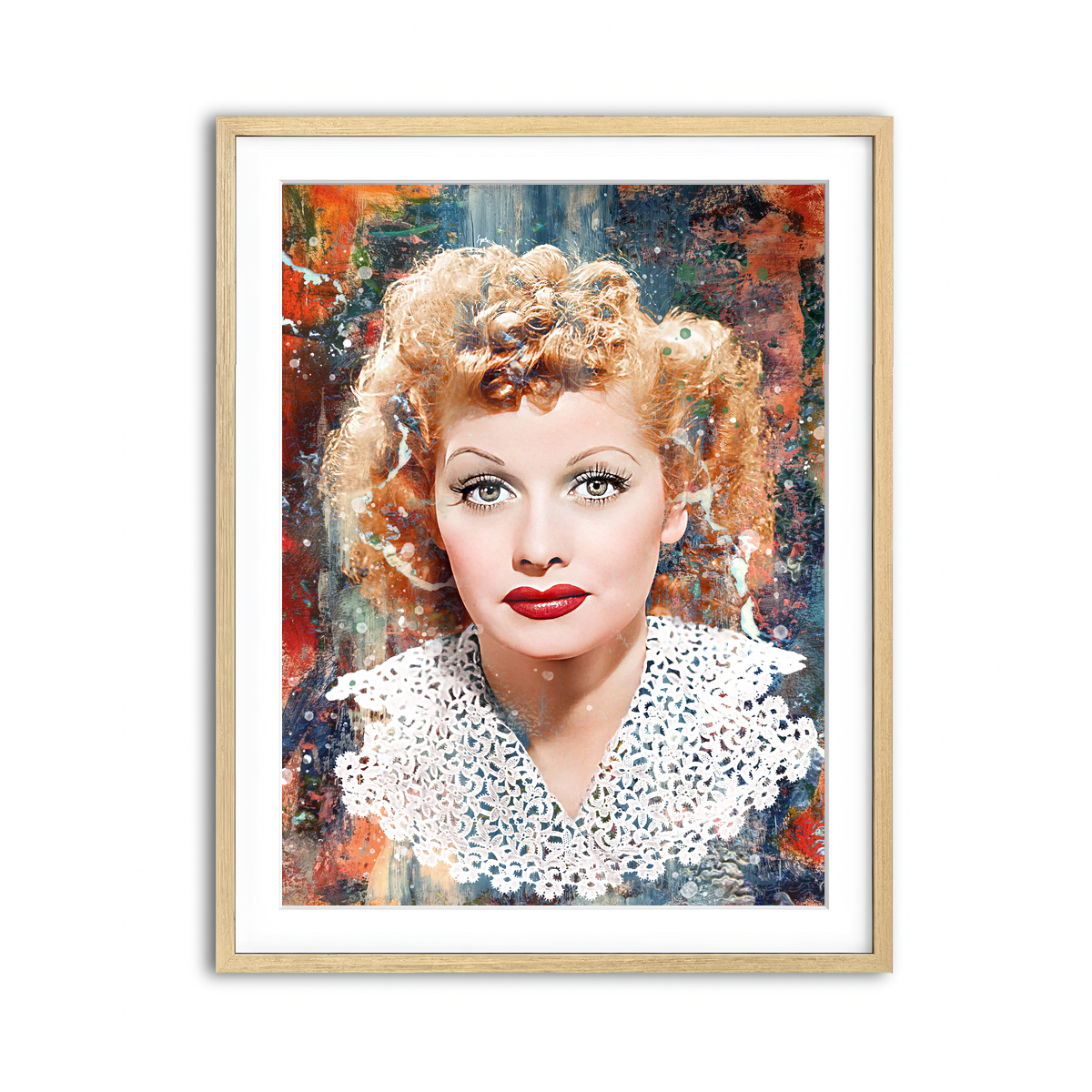 Framed Print 3x4 Natural