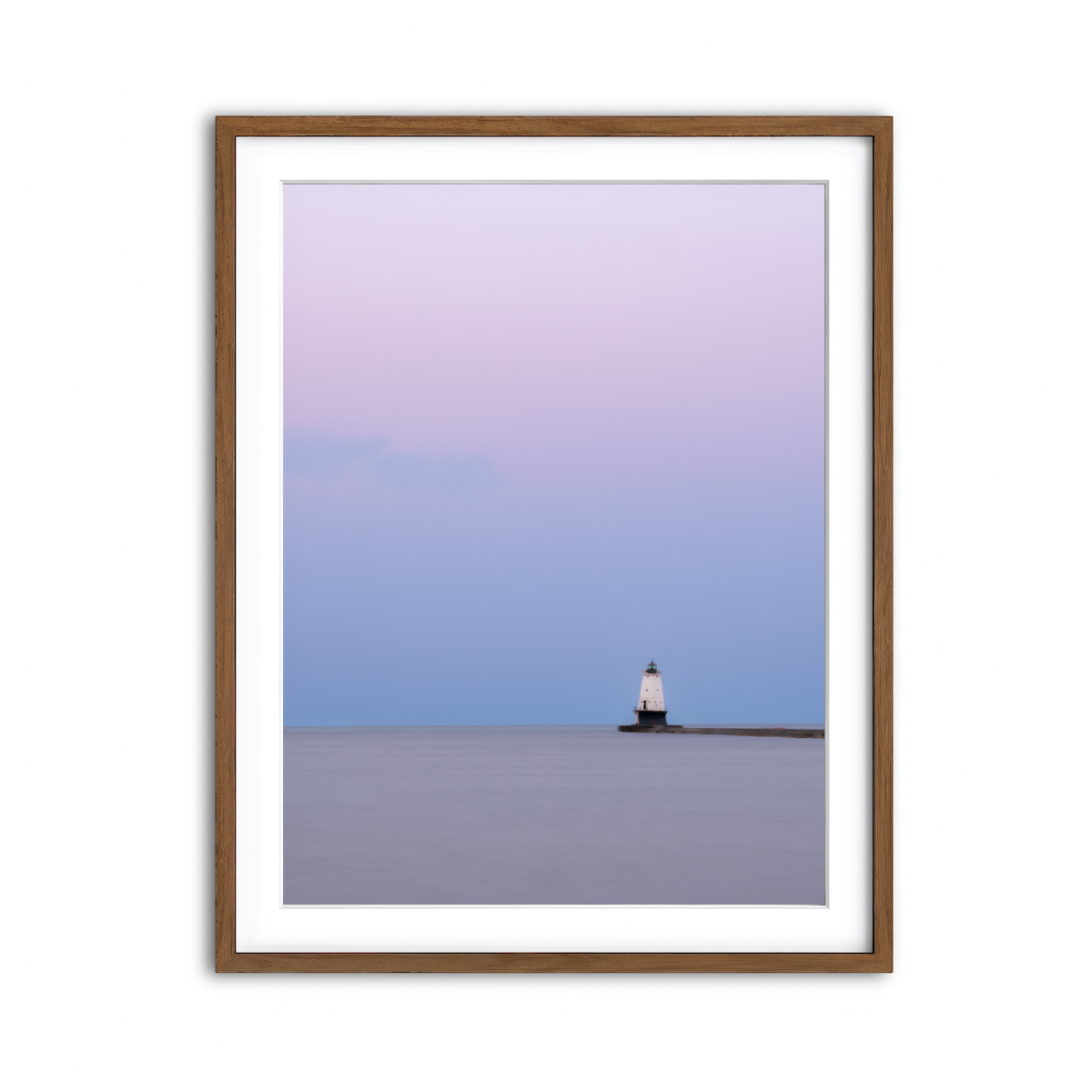 Framed Print 3x4 Walnut