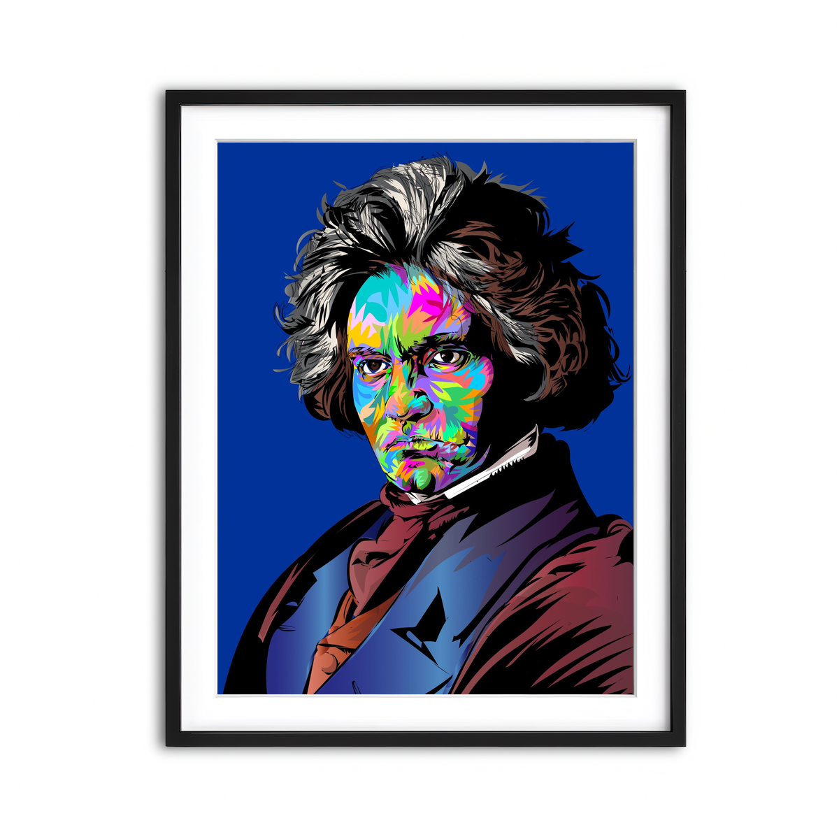 Framed Print 3x4 Black