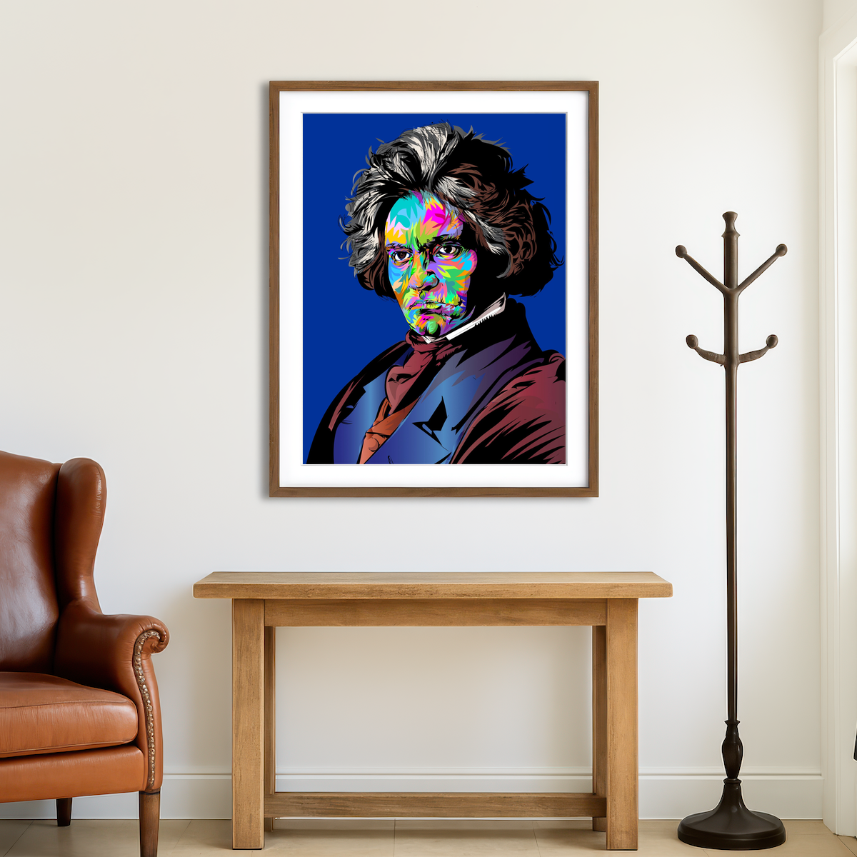AUTO-MOCKUP ROOM | Ludwig van Beethoven Wall Art