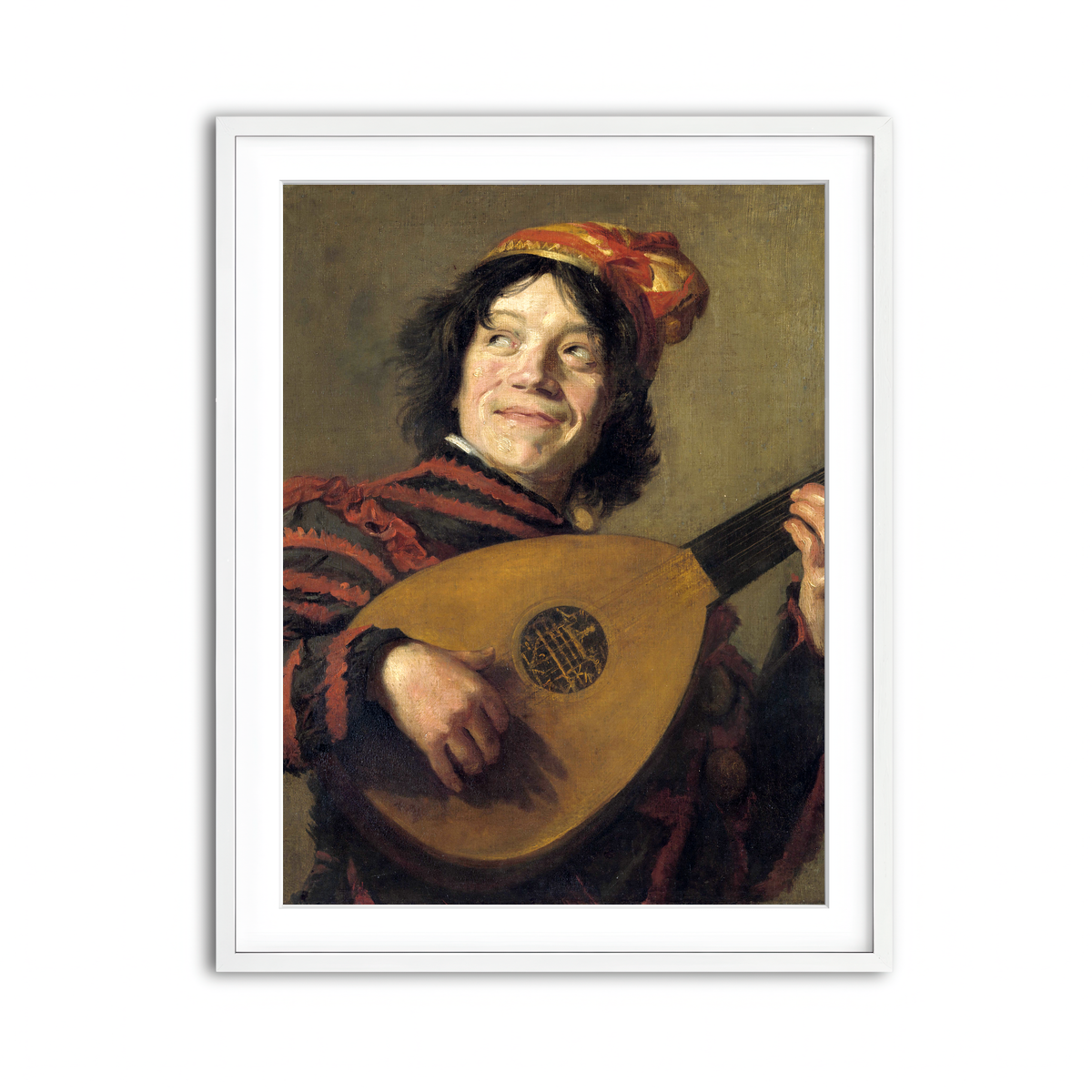 Framed Print 3x4 White