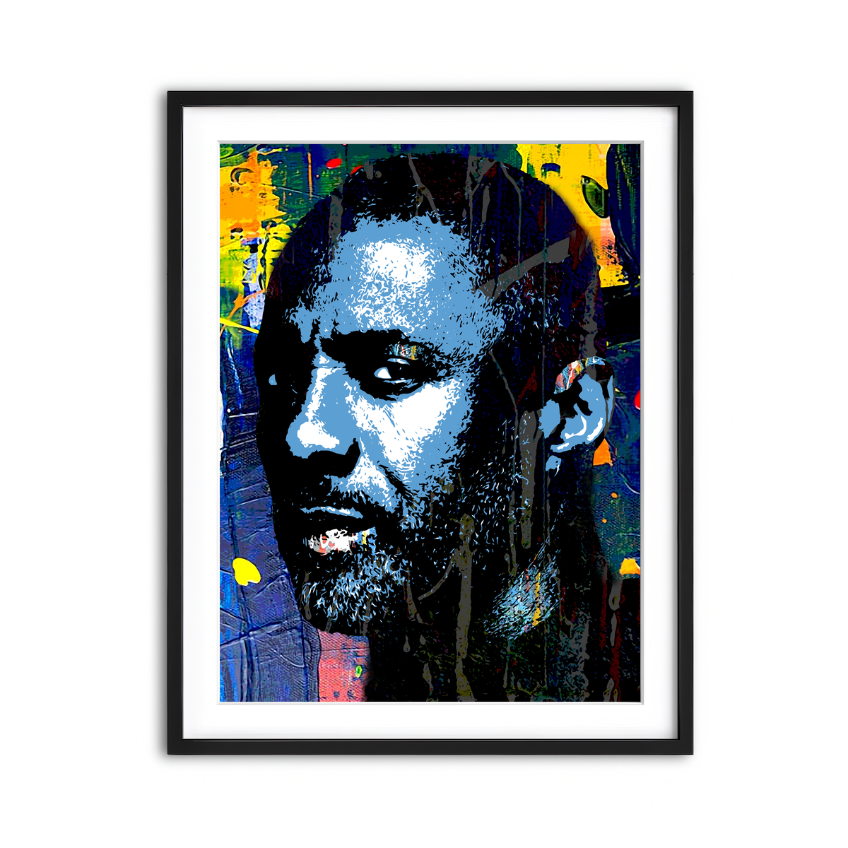 Framed Print 3x4 Black