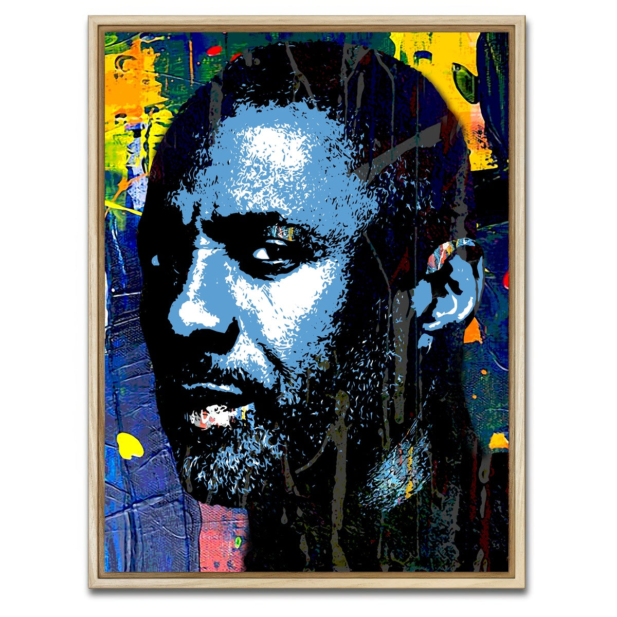 AUTO-MOCKUP WHITE | Luther | 1 Piece | Natural Framed Canvas | group=3x4