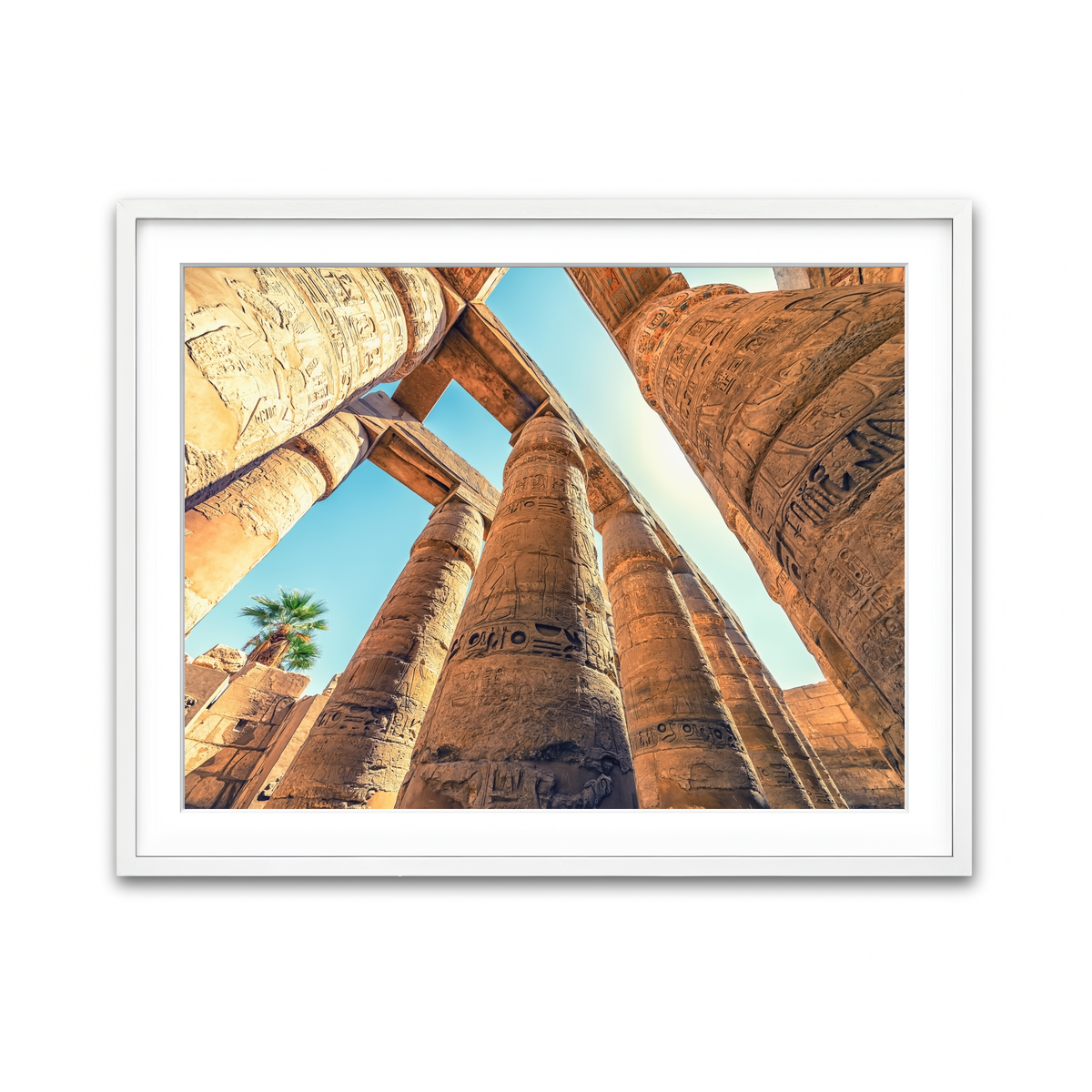 Framed Print 4x3 White