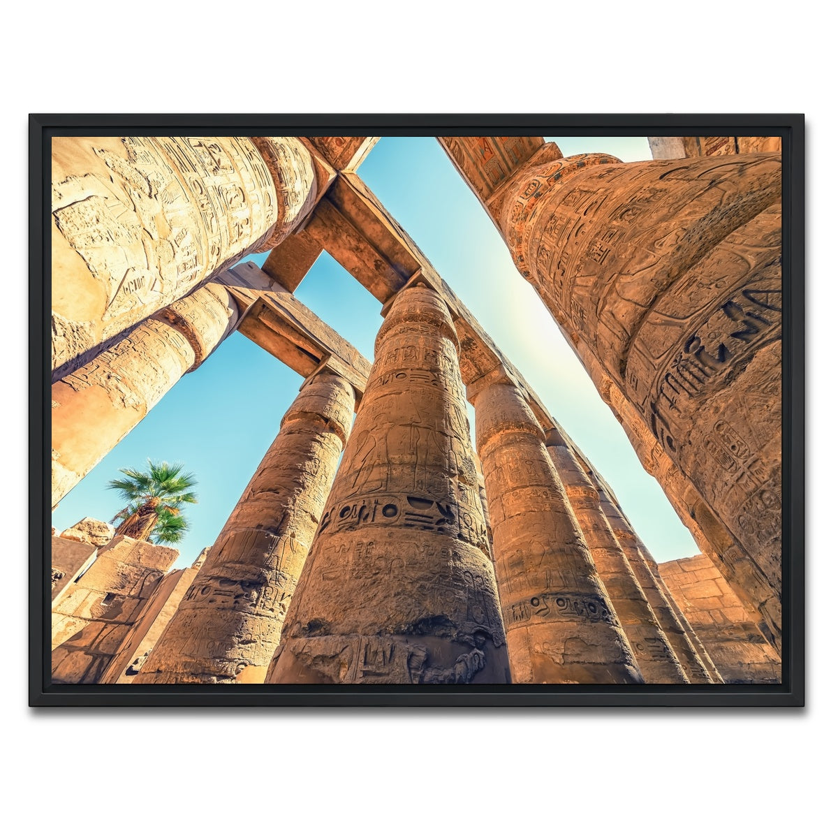AUTO-MOCKUP WHITE | Luxor | 1 Piece | Black Framed Canvas | group=4x3