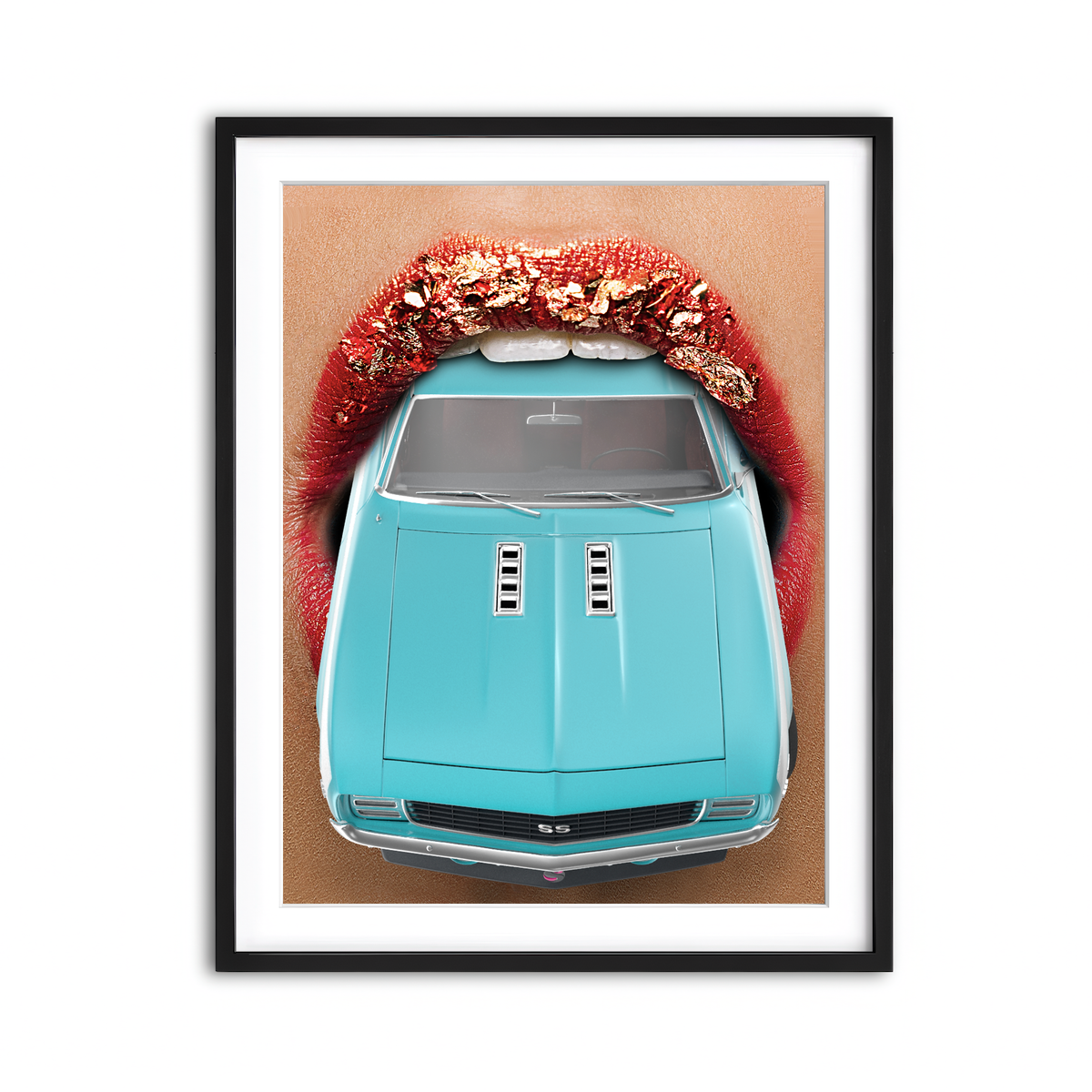 Framed Print 3x4 Black