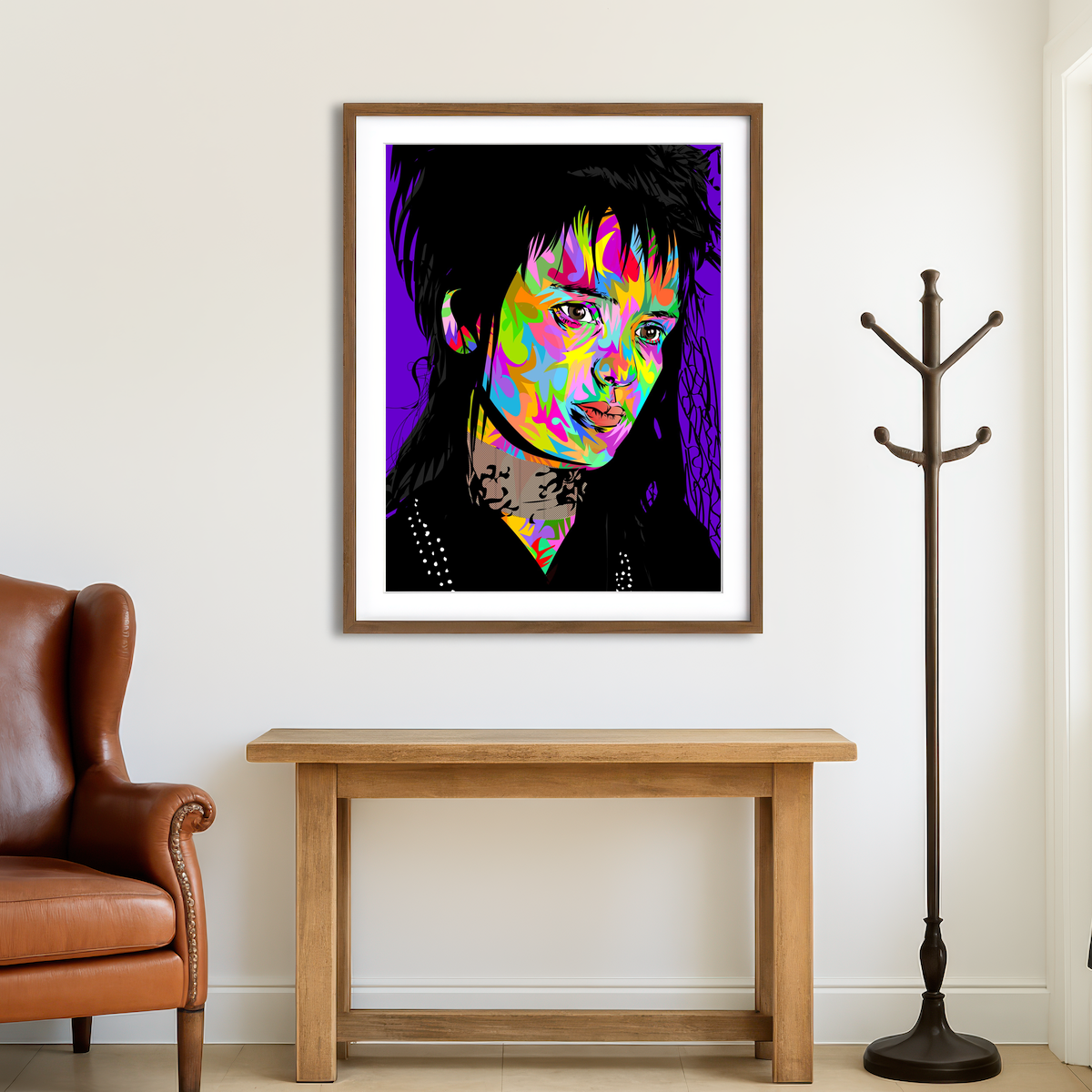 AUTO-MOCKUP ROOM | Lydia Deetz Wall Art