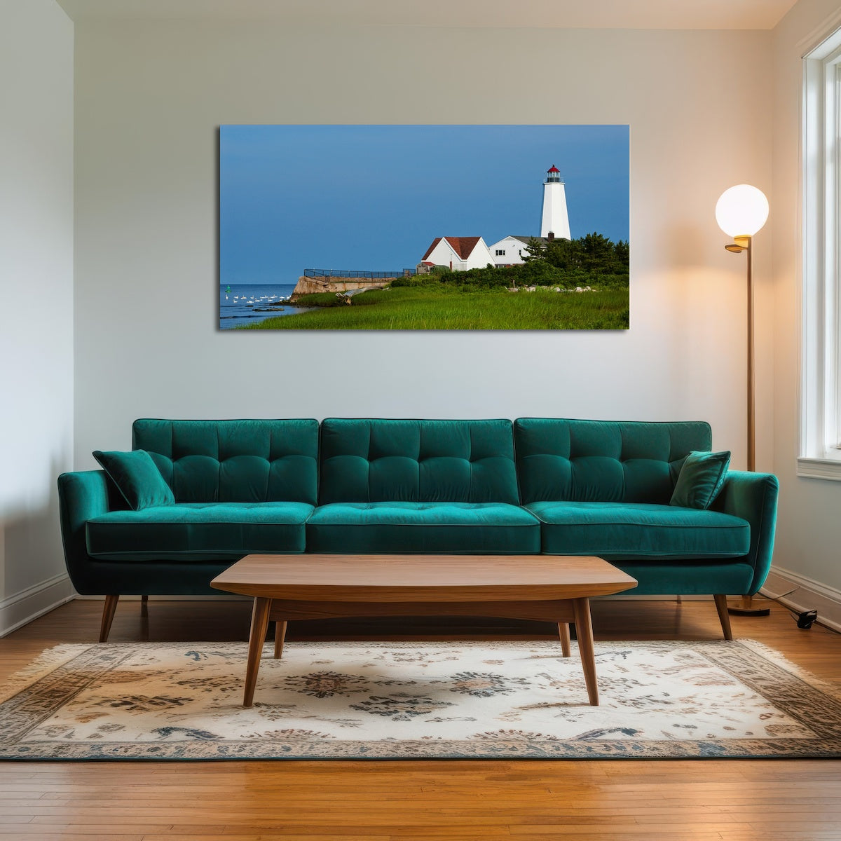 AUTO-MOCKUP ROOM | Lynde Point Lighthouse