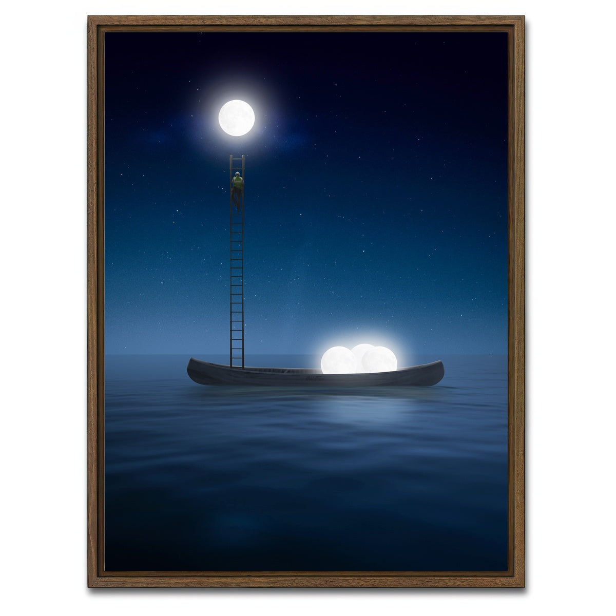 AUTO-MOCKUP WHITE | MAINTENANCE | 1 Piece | Walnut Framed Canvas | group=3x4