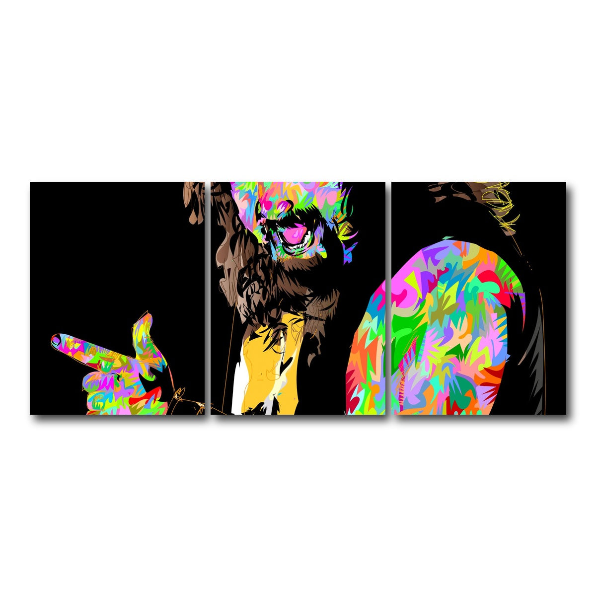 AUTO-MOCKUP WHITE | MAN KIND | 3 Piece | Gallery Wrap Canvas | group=18x24