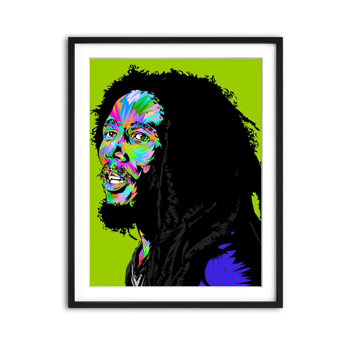 Framed Print 3x4 Black