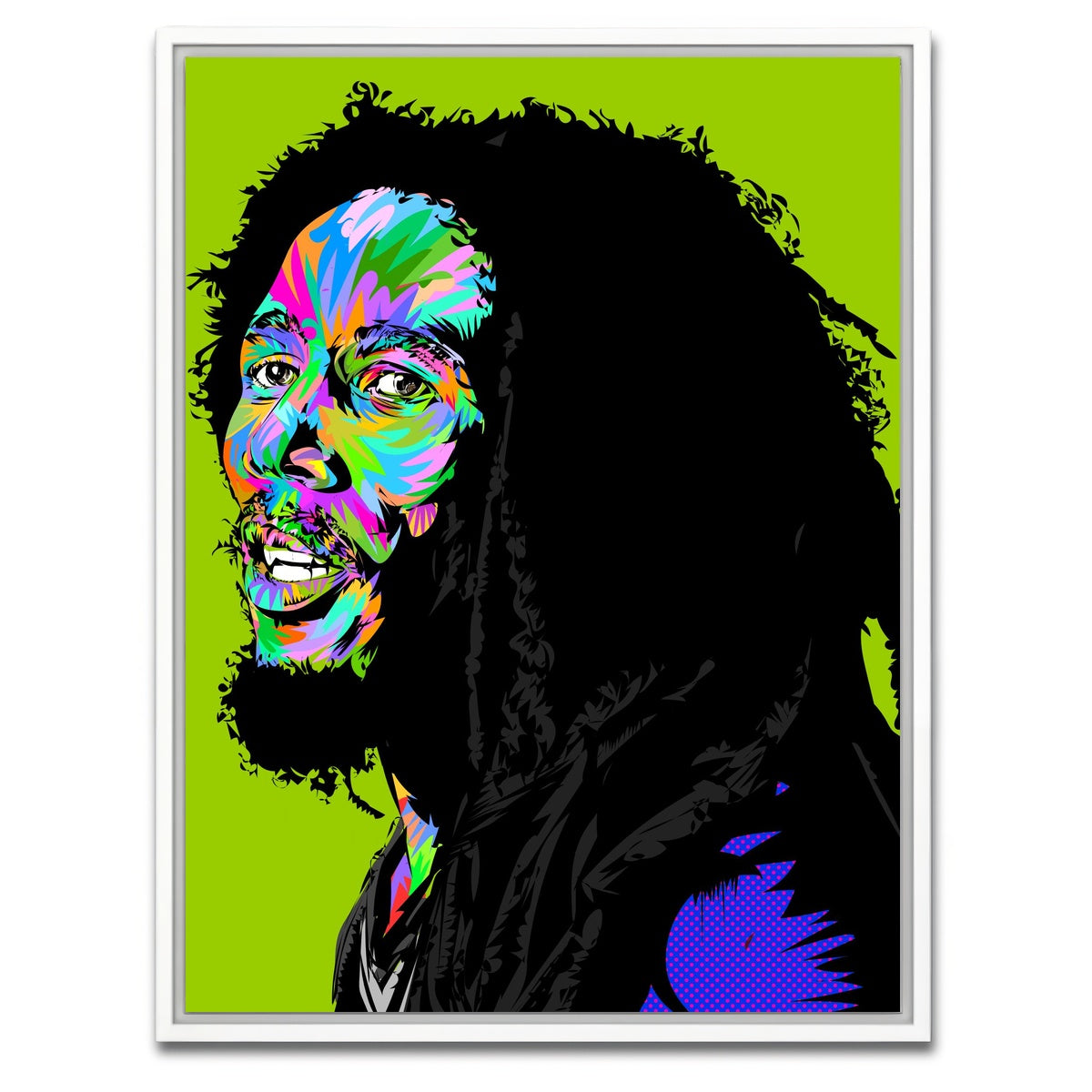 AUTO-MOCKUP WHITE | MARLEY in Color | 1 Piece | White Framed Canvas | group=3x4