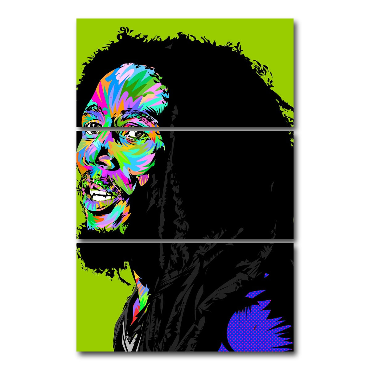 AUTO-MOCKUP WHITE | MARLEY in Color | 3 Piece | Gallery Wrap Canvas | group=12x24_stacked