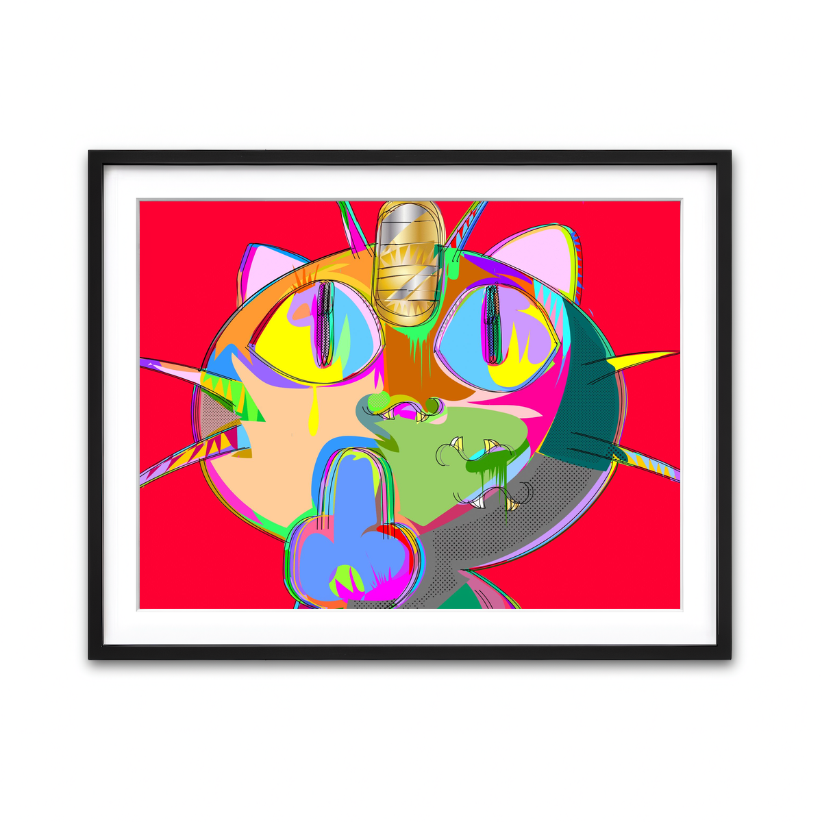 Framed Print 4x3 Black