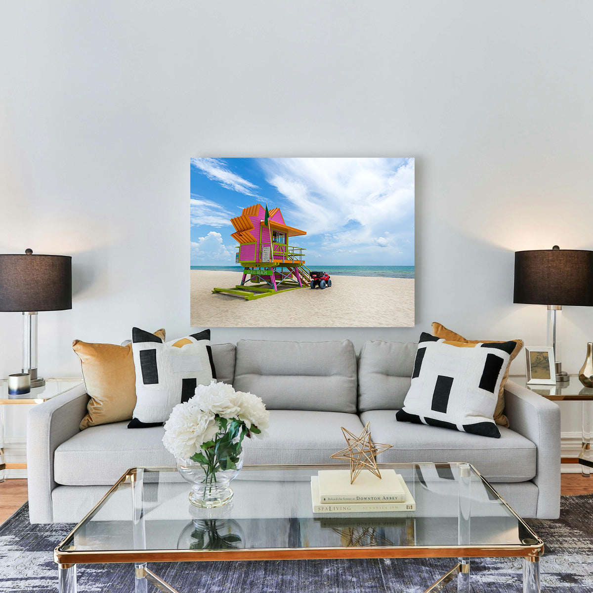 MIAMI BEACH Summer Feeling Wall Art