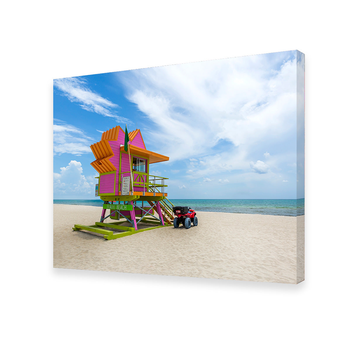 MIAMI BEACH Summer Feeling Wall Art