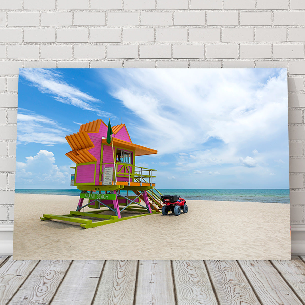 MIAMI BEACH Summer Feeling Wall Art