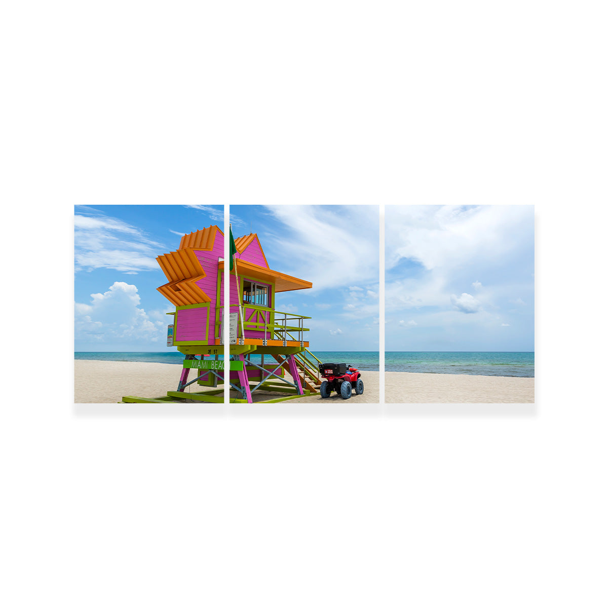 MIAMI BEACH Summer Feeling Wall Art