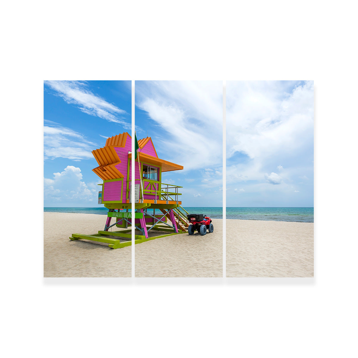 MIAMI BEACH Summer Feeling Wall Art